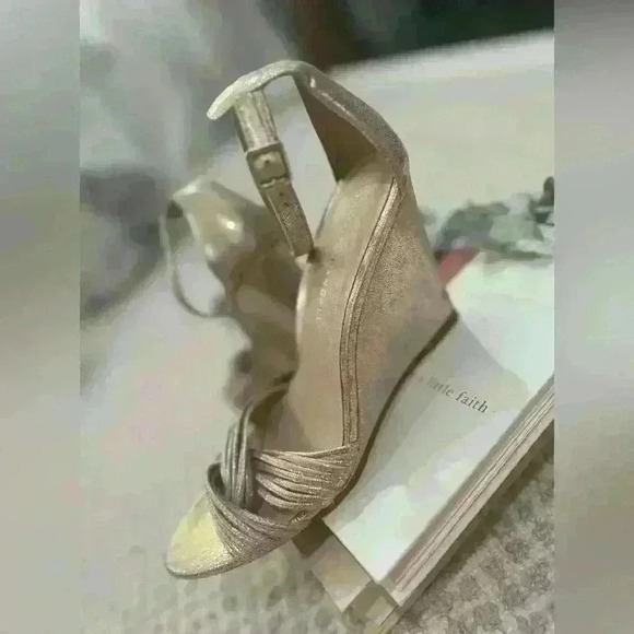 Loeffler Randall Allegra metallic sandal size 8 1/2 - Picture 4 of 10